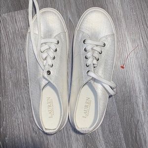 Ralph lauren white sneakers